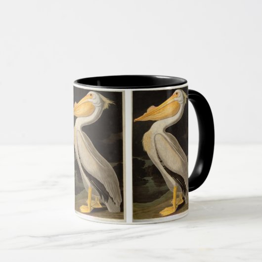 White Pelican, John James Audubon Mok (Voorkant rechts)