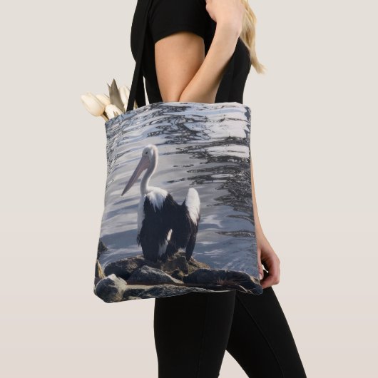White Pelican Tote Bag (Dichtbij)