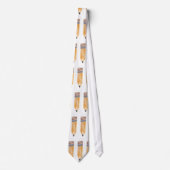 White Pencil stropdas (Voorkant)