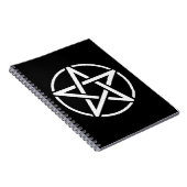 White Pentacle-laptop Notitieboek (Rechterzijde)