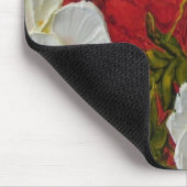 White Peonies Mousepad Muismat (Hoek)