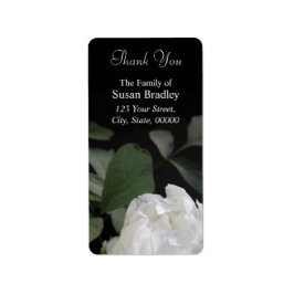 White Peony 1 Hartelijk dank voor de labels