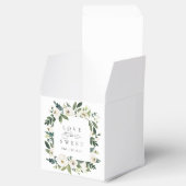 White Peony | Florale "Love is Sweet" Weddenschap Bedankdoosjes (Geopend)