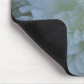 White Peony Mousepad Muismat (Hoek)