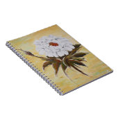 White Peony Notitieboek (Rechterzijde)