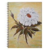 White Peony Notitieboek (Voorkant)