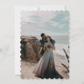 White Peony Save the Date (Achterkant)