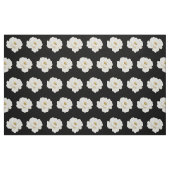 White Peony Waterverf Black Stof (Fat Quarter)