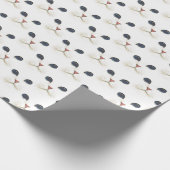 White Persian Cat Face Cadeaupapier (Hoek)