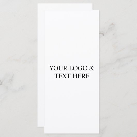 White Personalized – Your Logo & Text Here (Voorkant / Achterkant)