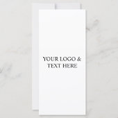 White Personalized – Your Logo & Text Here (Voorkant)
