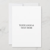 White Personalized – Your Logo & Text Here (Voorkant)