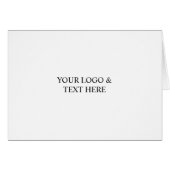 White Personalized – Your Logo & Text Here (Voorkant Horizontaal)