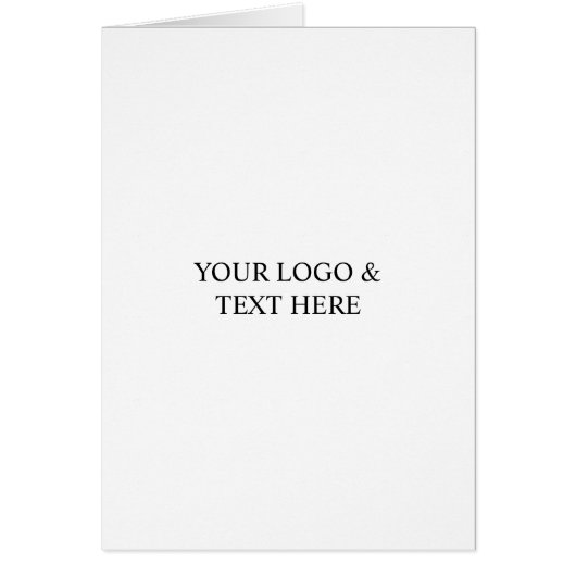 White Personalized – Your Logo & Text Here (Voorkant)