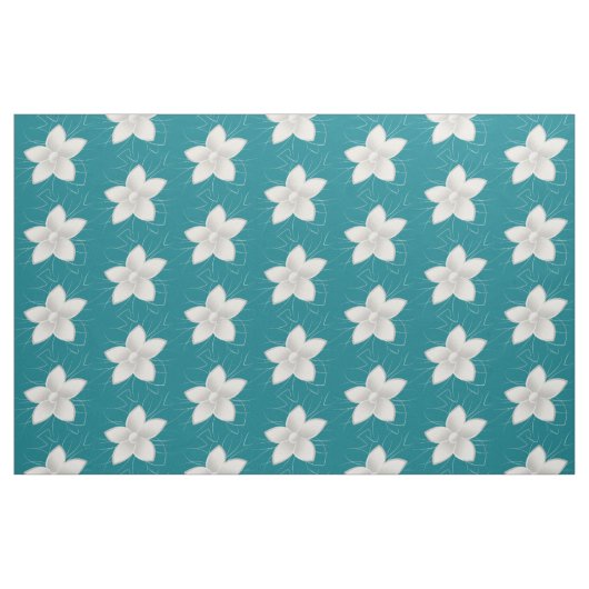 White Petals Stof (Fat Quarter)