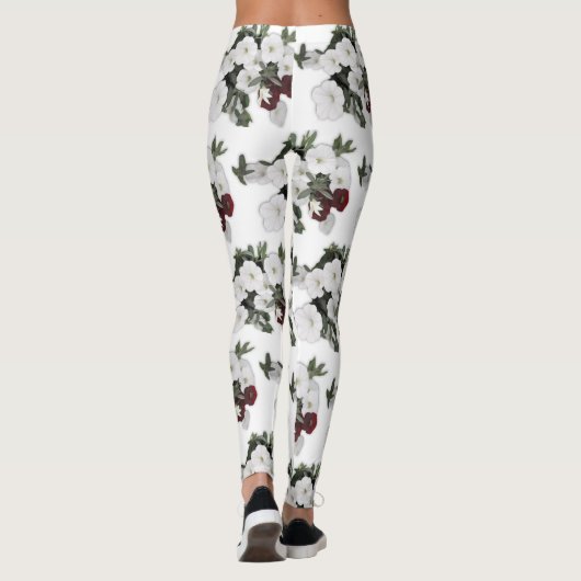 White Petunia Leggings (Achterkant)