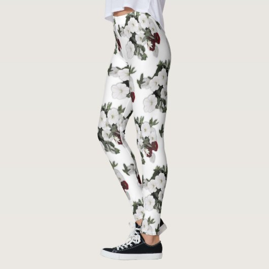 White Petunia Leggings (Links)