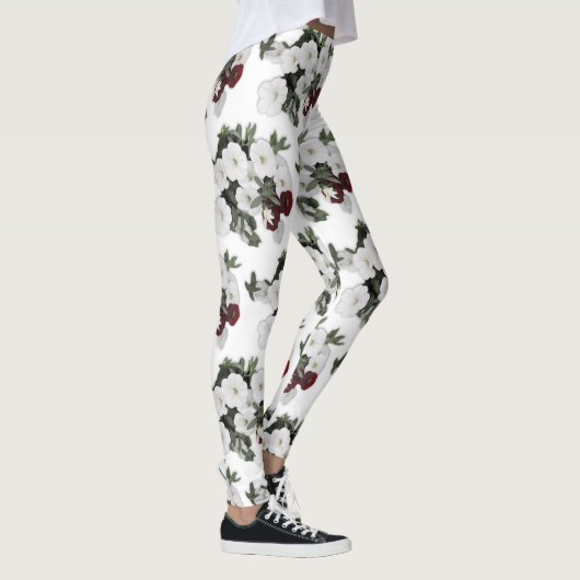 White Petunia Leggings (Rechts)