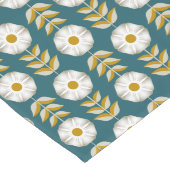 White Petunias Lange Tafelloper (Hoek)