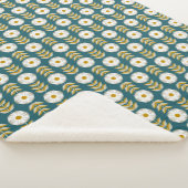 White Petunias Sherpa Deken (3/4)