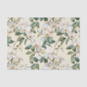 White Phalaenopsis Orchid Tissuepapier (Voorkant)