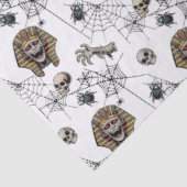 🤍 White Pharaoh Mummy Tissue Paper 🎃👑 Tissuepapier (Detail)