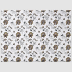 🤍 White Pharaoh Mummy Tissue Paper 🎃👑 Tissuepapier
