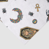 🤍 White Pharaoh Mummy Tissue Paper 🎃👑 Tissuepapier (Detail)