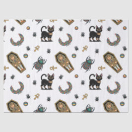 🤍 White Pharaoh Mummy Tissue Paper 🎃👑 Tissuepapier