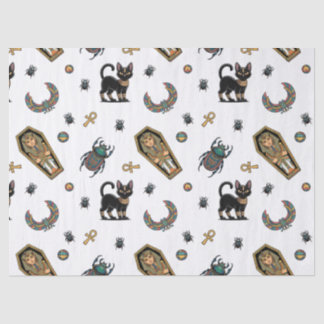 🤍 White Pharaoh Mummy Tissue Paper 🎃👑 Tissuepapier