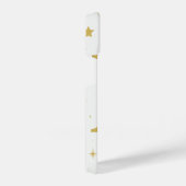 ⭐ White Phone Case with Big Yellow “M” & Stars iPhone Hoesje (Rechterkant)