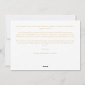 White Photo Christmas Botanical Dome Arch Feestdagenkaart (Achterkant)