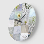 White photography collage grote klok (Hoek)