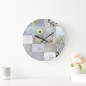 White photography collage grote klok (Huis)