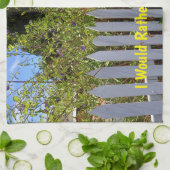 White Picket Fence Theedoek (Gevouwen)