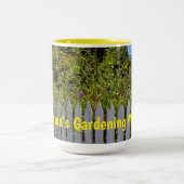 White Picket Fence Tweekleurige Koffiemok (Center)