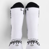 White pickleball High Performance Sport socks Sokken (Top)
