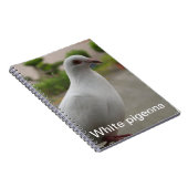 White pigeons notebook notitieboek (Rechterzijde)