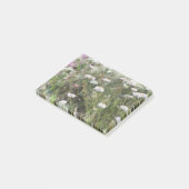 White Pincushion Wildbloemen Digital Waterverf Po Post-it® Notes (Schuin)