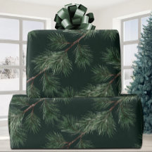White Pine Garlands Deep Pine Green