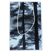 White Pines in a Blizzard — Medium Cadeauzakje (Voorkant)