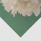 White/ Pink Peonies With Spring Flowers Decoupage Tissuepapier (Detail)