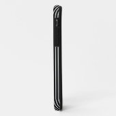 White Pinstripe iPhone Case (Achterkant/links)