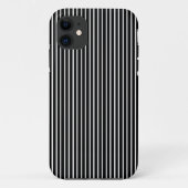 White Pinstripe iPhone Case (Achterkant)