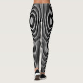 White Pinstripe Leggings (Achterkant)
