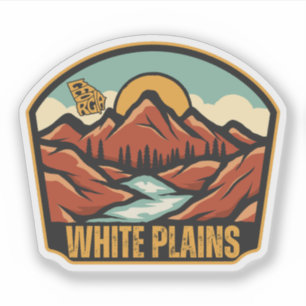 White Plains, Georgia Sticker