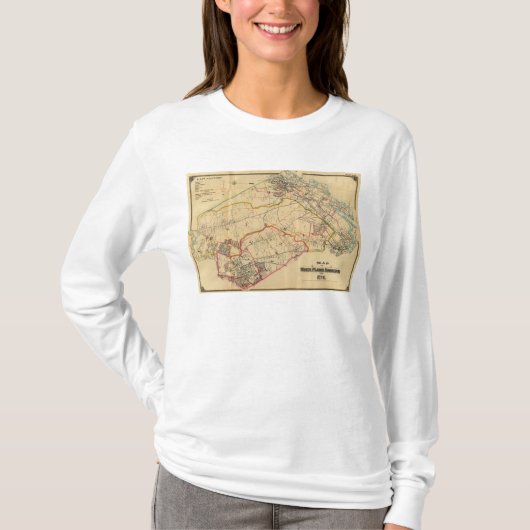 White Plains, Harrison, Rye, New York T-shirt (Voorkant)