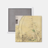 White Plains, NY Magneet (Voorkant / Achterkant)