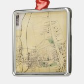 White Plains, NY Metalen Ornament (Links)