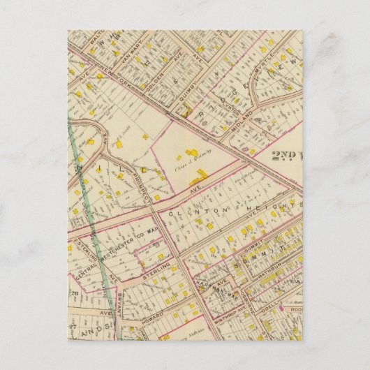 White Plains wards 2-3, New York Briefkaart (Voorkant)